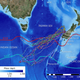Routes taken by the penguins on their epic treks.